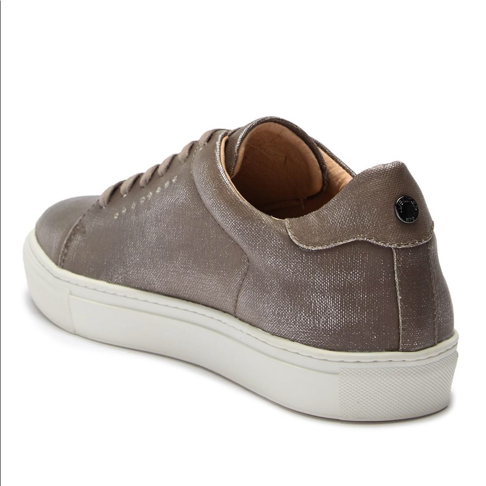 J/Slides Desmond Perforated Leather Sneaker - Picture 2 of 8